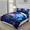 Jellyfish and Rose, variant on TeasBank 3D Printing Glowing Jellyfish Twin Duvet Cover Set Colorful Jellyfish Comforter Cover for Kids Adults 1 Comforter Cover 2 Pillowcases (No Comforter Cover)