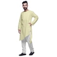 thumbnail image 4 of Atasi Kurta Ethnique à Manches Longues en Coton Uni, 4 of 5