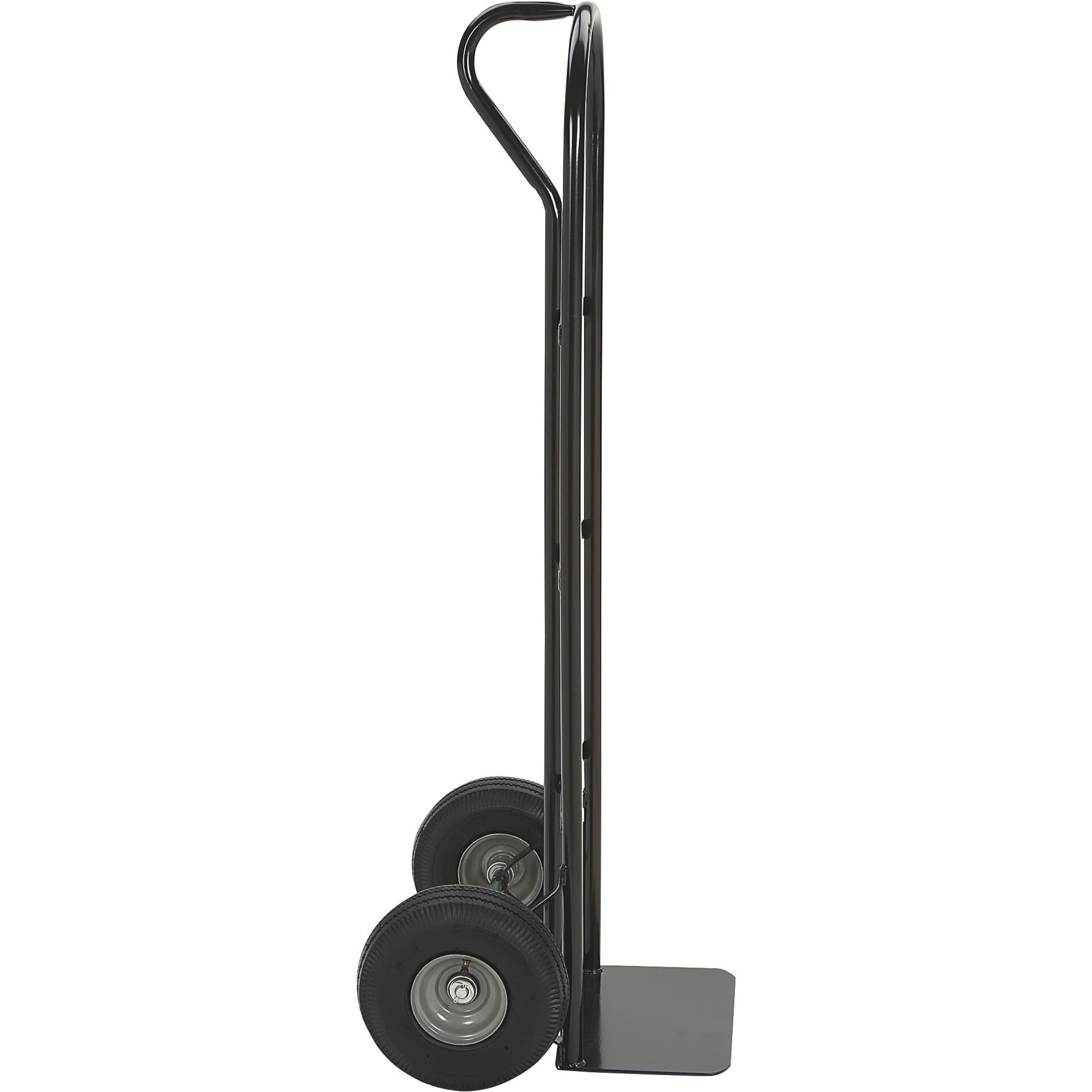 Ironton Steel Pneumatic Hand Truck, 600-Lb. Capacity, 16.93in.L x 21.65in.W x 51.57in.H
