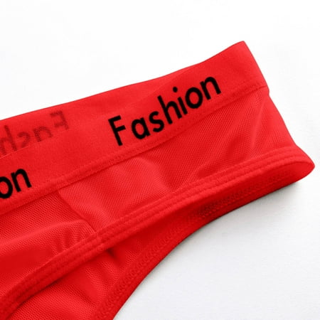 

Cathalem Leather Lingerie for Women Womens Thong Panties Transparent Lace Splicing Panties Cotton And Robe Women Lingerie Underwear Red Small