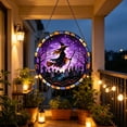 thumbnail image 4 of Fmbmuo Suncatcher Halloween Witch-Themed Acrylic Hanging Sign , Wall Window Cute Spooky Party Hanging Decorations , Front Door for Indoor Outdoor, 4 of 6