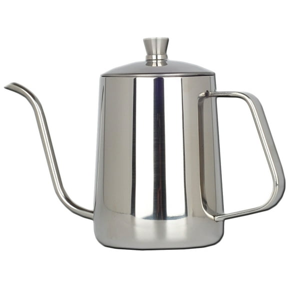 Vierta la cafetera de la cafetera Coffee Kettle Long Coffee Hervidor de té de té de la oficina de té (600 ml)