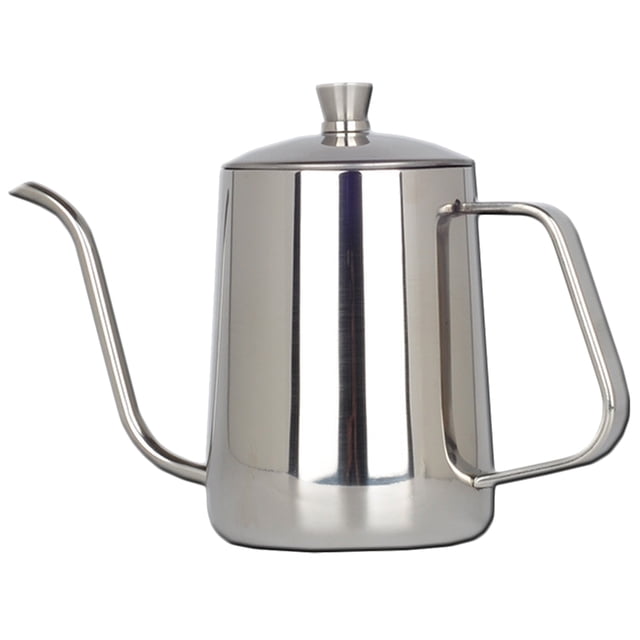 Vierta la cafetera de la cafetera Coffee Kettle Long Coffee Hervidor de té de té de la oficina de té (600 ml)
