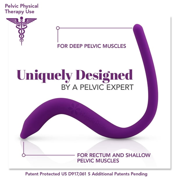 Intimate Rose Pelvic Wand Trigger Point & Tender Point Release for Pelvic  Floor Muscles - Men & Women - Pelvic Physical Therapy Use