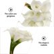 thumbnail image 4 of 20pcs Flores artificiales Ornamento de ramo para el hogar Festival de boda Decoración, 4 of 6