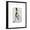 Black Frame, variant on Art.com Greyhound on Black Penny Farthing Bike Art Print by Fab Funky, 12" x 16"