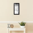 thumbnail image 3 of ArtToFrames 8" x 19" Satin Black Bull Nose Picture Frame, 8x19 inch Black Wood Poster Frame (WOM-1417), 3 of 7