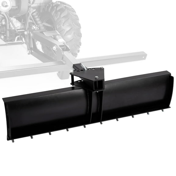 Maritcute 3-Position Adjustable ATV/UTV Blade - 5 Angles, Universal 2" Receiver, for Grader, Leveler, and Snow Plow