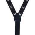 thumbnail image 2 of Ascentix Champagne Bottle Print Clip End Suspenders, 2 of 4