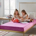 thumbnail image 4 of Rest Haven 6" Waterproof Gel Memory Foam Kids Mattress, Twin, Pink, 4 of 9