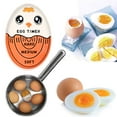 thumbnail image 1 of Hicess Color Changing Egg Timer Food Grade Temperature Sensitive Accurate Soft Medium Hard Boiled Egg Mini Indicator Timer Kitchen Gadgets, 1 of 8