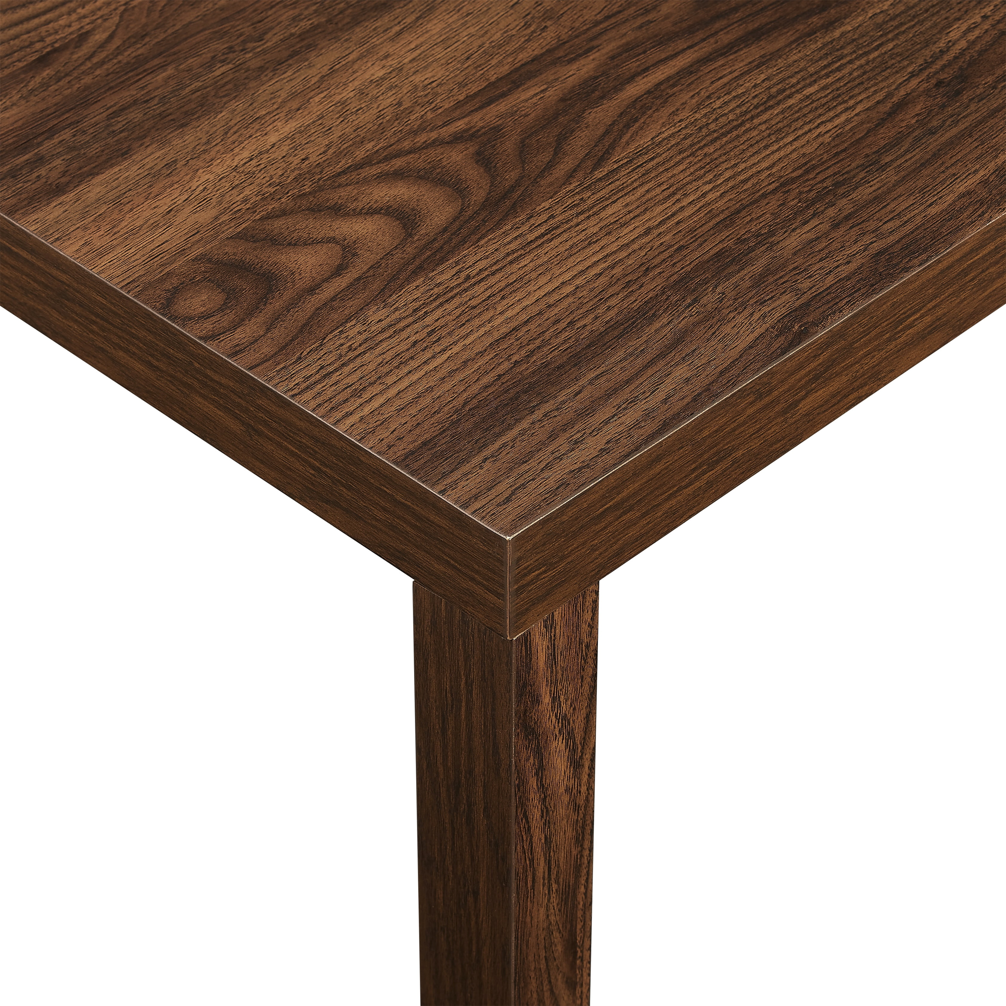 Mainstays Parson End Table, Walnut Finish