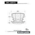 thumbnail image 2 of Disc Brake Pad Set Fits select: 2014-2015 CHRYSLER 300C, 2016-2018 CHRYSLER 300, 2 of 4
