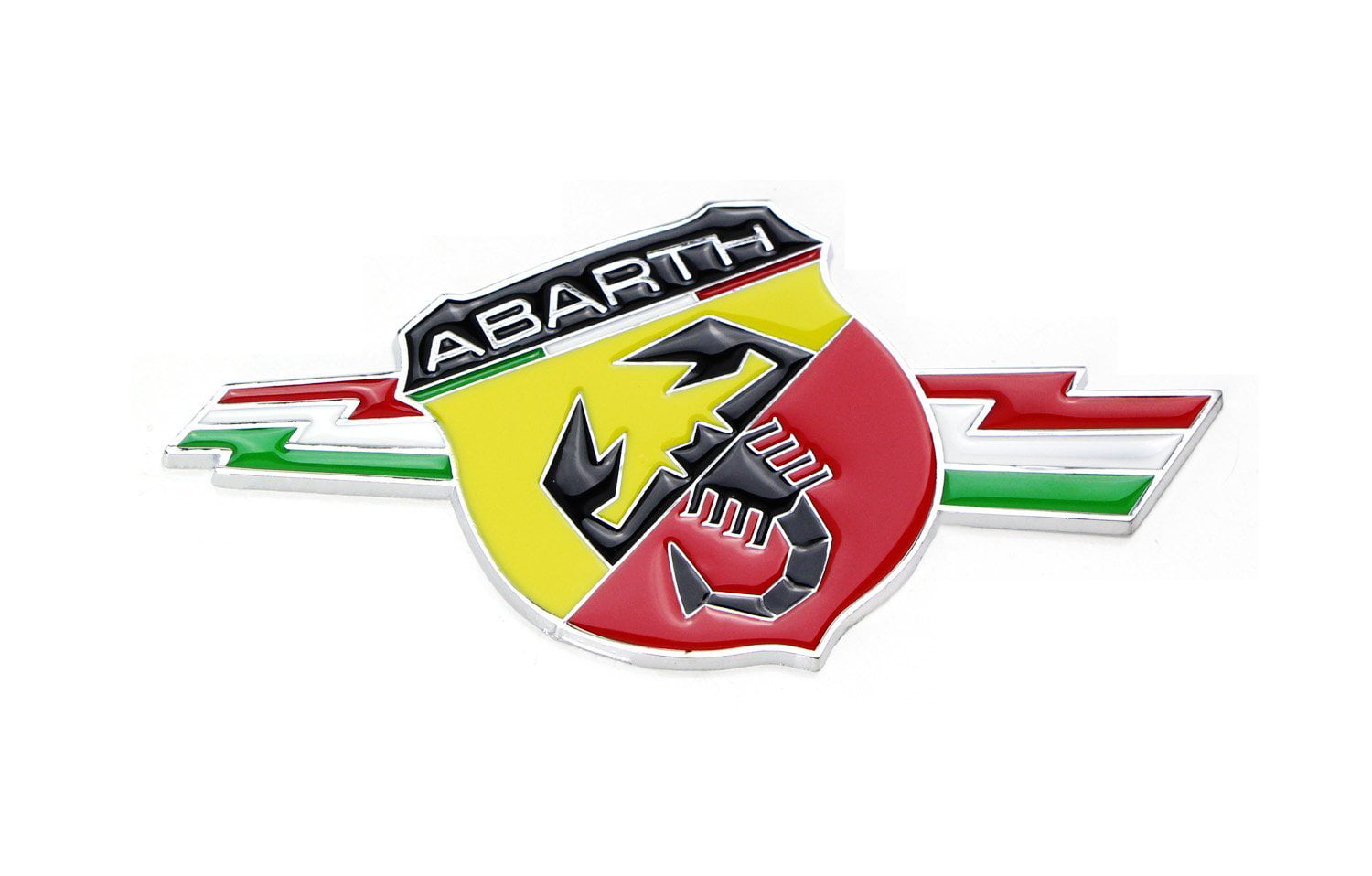 Chrome Argent 3D métal Scorpion badge emblème pour FIAT 500 ABARTH 124 SPIDER Tipo