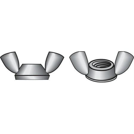 

Hillman 5/16 in. Zinc-Plated Steel SAE Wing Nut 100 pk