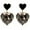 #4, variant on Elegant Silver Cubic Zirconia Drop Earrings Women Wedding Jewelry Gift Pair-#5