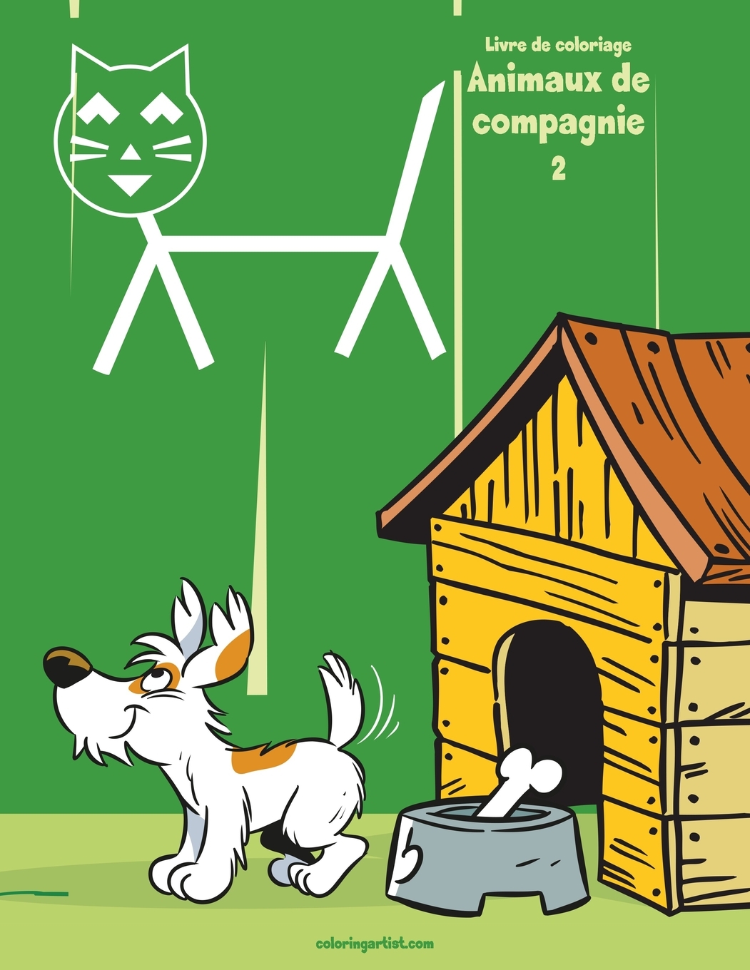 Animaux De Compagnie Livre De Coloriage Animaux De Compagnie 2 Series 2 Paperback Walmart Com Walmart Com