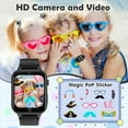 thumbnail image 3 of Reloj inteligente Luyiilo para niños con 26 juegos de rompecabezas, cámara HD, 3 of 7