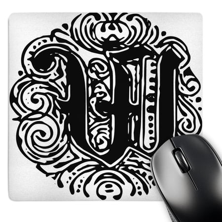 3dRose  Fancy Letter W  MousePad price history on PriceWatchPro