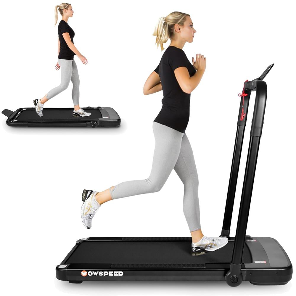113*56*21cm Jogging Machine Energy Saving for Home/Office Noise Reduction TZUTOGETHER Exercise Running Machine with Large Load-Bearing, Portable Electric Treadmill with Wireless Remote Control 