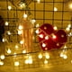 thumbnail image 3 of Guirnalda de luces de bola de globo, guirnalda de luces de hadas, decoración para interior, exterior, fiesta, boda, árbol de Navidad, jardín (32.8 pies, blanco cálido) Fokelyi HMJM416-2, 3 of 6