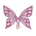 thumbnail image 1 of Guardurnaity Los disfraces de alas para niñas brillan como el hada mariposa. Estas alas están diseñadas para durar. Accesorios de disfraces rosa, 1 of 6