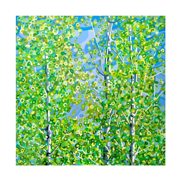 Mandy Budan 'Among Friends' Canvas Art