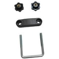 thumbnail image 3 of DYNWAVECA Roof Box U Bolt Clamp U Bracket Clip Easy Installation Automotive Accessory Strong Rooftop Cargo Carrier Rack Clamp Universal Hole to Hole 6cm, 3 of 10