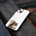 thumbnail image 4 of FINCIBO Soft Rubber Protector Cover Case for Apple iPhone 13 6.1" 2021 (NOT FIT Apple iPhone 13 mini 5.4" 2021/iPhone 13 Pro 6.1" 2021/iPhone 13 Pro Max 6.7" 2021), Brown Gray Squirrel, 4 of 5