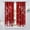 Xmas-1, variant on 2Pcs Merry Christmas Curtains, Merry Xmas Glitter Snowflake Window Treatments for Living Room Bedroom Kitchen Holiday Party Decor, Red New Year Drapes