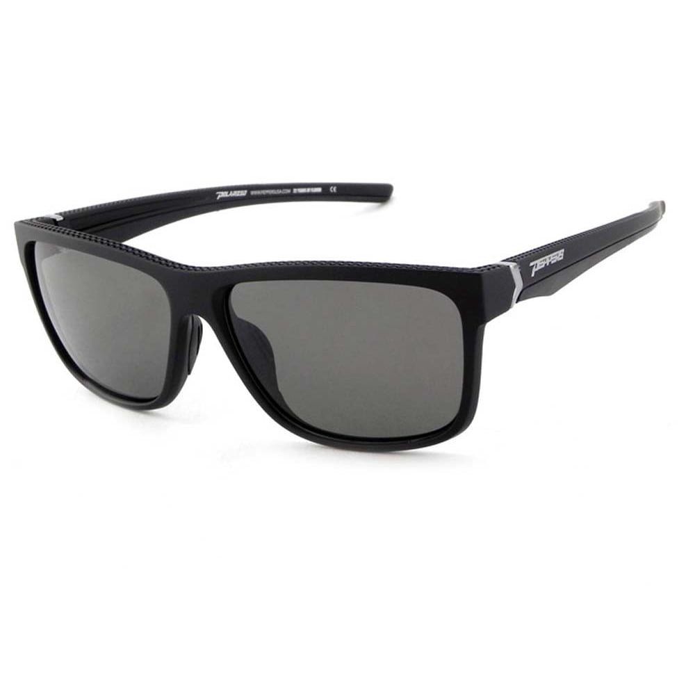 Peppers Peppers Polarized Sunglasses Telluride Rubberized Matte Black