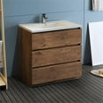 thumbnail image 2 of Fresca Fcb9336-I Lazzaro 36" Free Standing Single Basin Vanity Set - Pink, 2 of 8
