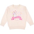 thumbnail image 2 of Inktastic I'm Three Cute Unicorn 3rd Birthday Toddler Sweatshirt, 2 of 4
