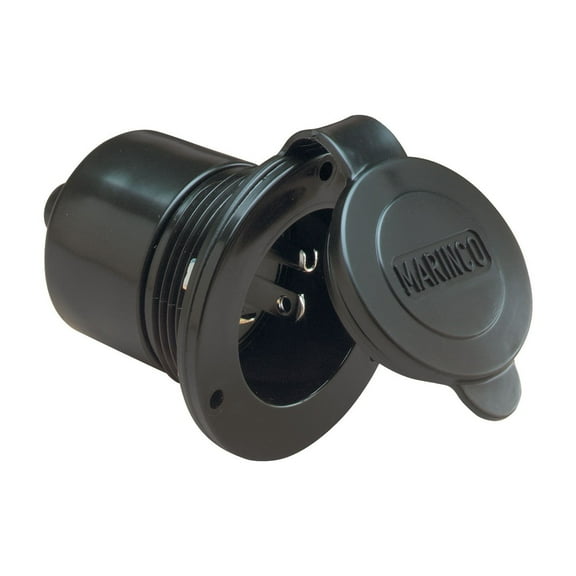 ParkPower by Marinco 150BBI.RV 125V RV Inlet - 15 Amp, Black