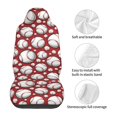 thumbnail image 5 of Fuzoiu Cute Baseball Print Seat Covers Set, Car Seat Covers Front Seats, Car Seat Protector, Car Seat Cushion, Seat Covers Carseat Cover Universal Fit for Most Cars, 5 of 7