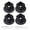 4pcs, variant on mdesiwst 2" x 2" Square Post Base, Heavy Duty Floor Flange Base, Deck Fence Flange Bracket for 2 Inch Fence Post, Deck Railing, Porch Handrails, Mailbox