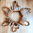 thumbnail image 2 of Genuine Cowhide Tote Handbag Highlands Brown Purse, 2 of 23