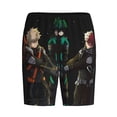 thumbnail image 4 of My Hero Academia Men's Short Pajama Pants Lightweight Daily Lounge Shorts Bottoms Sleepwear Cozy Soft Home Pajama Pants Shorts, 4 of 9