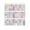 C, variant on Bible Guidance Tabs ,Multicolor Scripture Book Tabs with Blank Labels, Easy Navigation for Bible Study, 7.87"x1.57", Set of 6 Sheets
