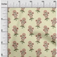 thumbnail image 1 of oneOone Cotton Flex Fabric Leaves & Floral Block Decor Fabric Printed BTY 40 Inch Wide, 1 of 4