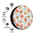 thumbnail image 4 of Fotbe Peach Funda de Llanta de Repuesto con Estampado, Engrosada, Ajuste Universal para Jeep, Remolque, RV, SUV, Camión-14 inch, 4 of 6