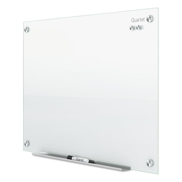 Quartet Infinity Glass Dry Erase Board, 6' x 4', White Surface