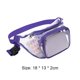 thumbnail image 3 of Cangurera Bolso de pecho de PVC Mini de cadera unisex de moda para correr viajes de fitness al aire libre, 3 of 5