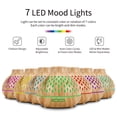 thumbnail image 2 of Essential Oil Diffuser with Remote Control, 400ml Cool Mist Humidifier, 16 Hours Operation Aroma Diffuser with Waterless Safety Switch & 14 LED Colors, 2 of 6