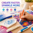 thumbnail image 4 of BeadBlitz Automatic Diamond Painting Pen, Reloadable Bead Dispenser for Round 2.8mm Standard Drills, Wax-Free Diamond Art Placement Tool with Silicone Loading Tray, 4 of 6