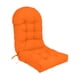 thumbnail image 5 of Cojín para mecedora, cojín para tumbona con lazos, cojín para silla, cojín para patio naranja, 5 of 9