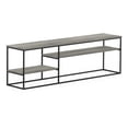 thumbnail image 5 of Furinno MORETTI Modern Lifestyle TV Stand, Entertainment Center for TV up to 78 Inch, for Living Room, Bedroom, Grey Oak, 5 of 5