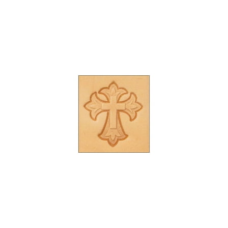 Tandy Leather Craftool 3-D Stamp Cross 8614-00