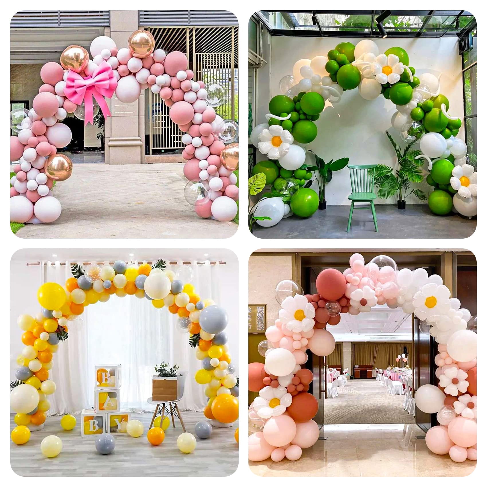 Adjustable Balloon Arch Kit 10ft Wide 9ft Tall Party Decoration Backdrop