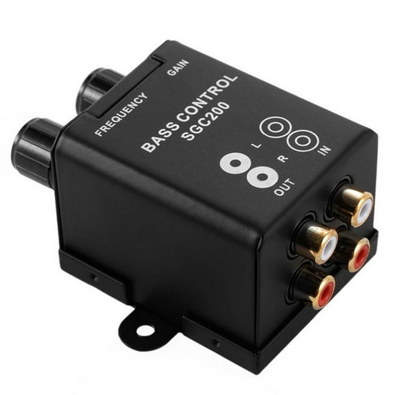 OUNONA 1Pc Car Remote Level Control Audio Volume Controller for Car Stereo Amplifier